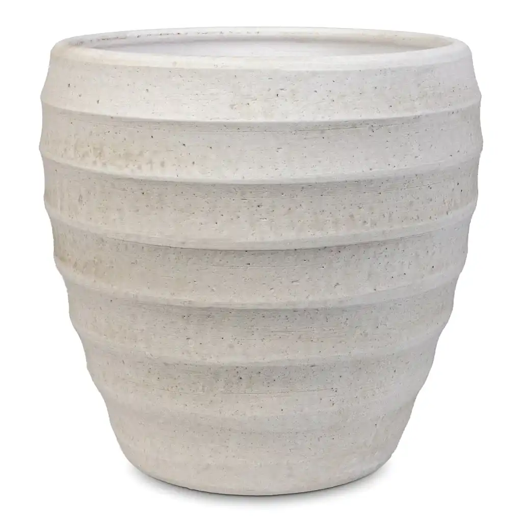 Beatrice Pot White - 24x24cm