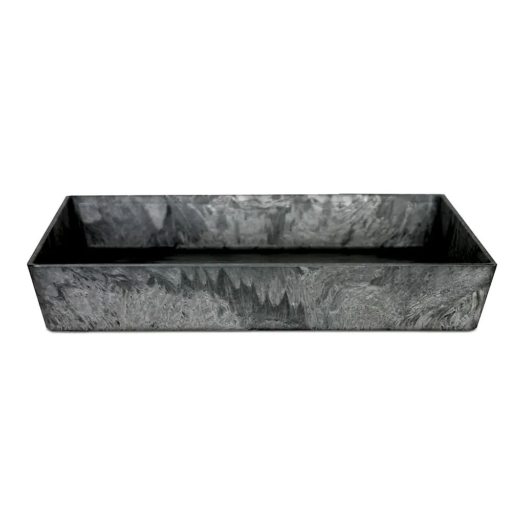 Ella Artstone Plant Pot Saucer - Grey