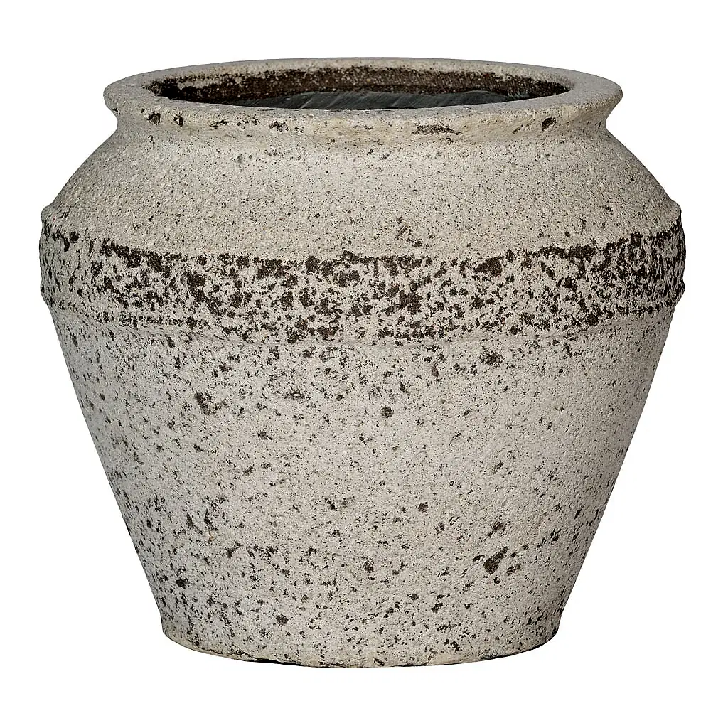 Eros Mediterranean Planter - Chalk White