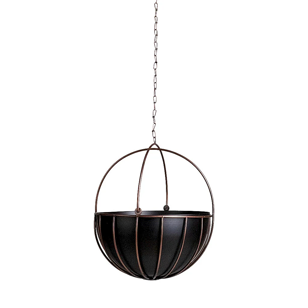 Kensington Hanging Plant Pot - Copper