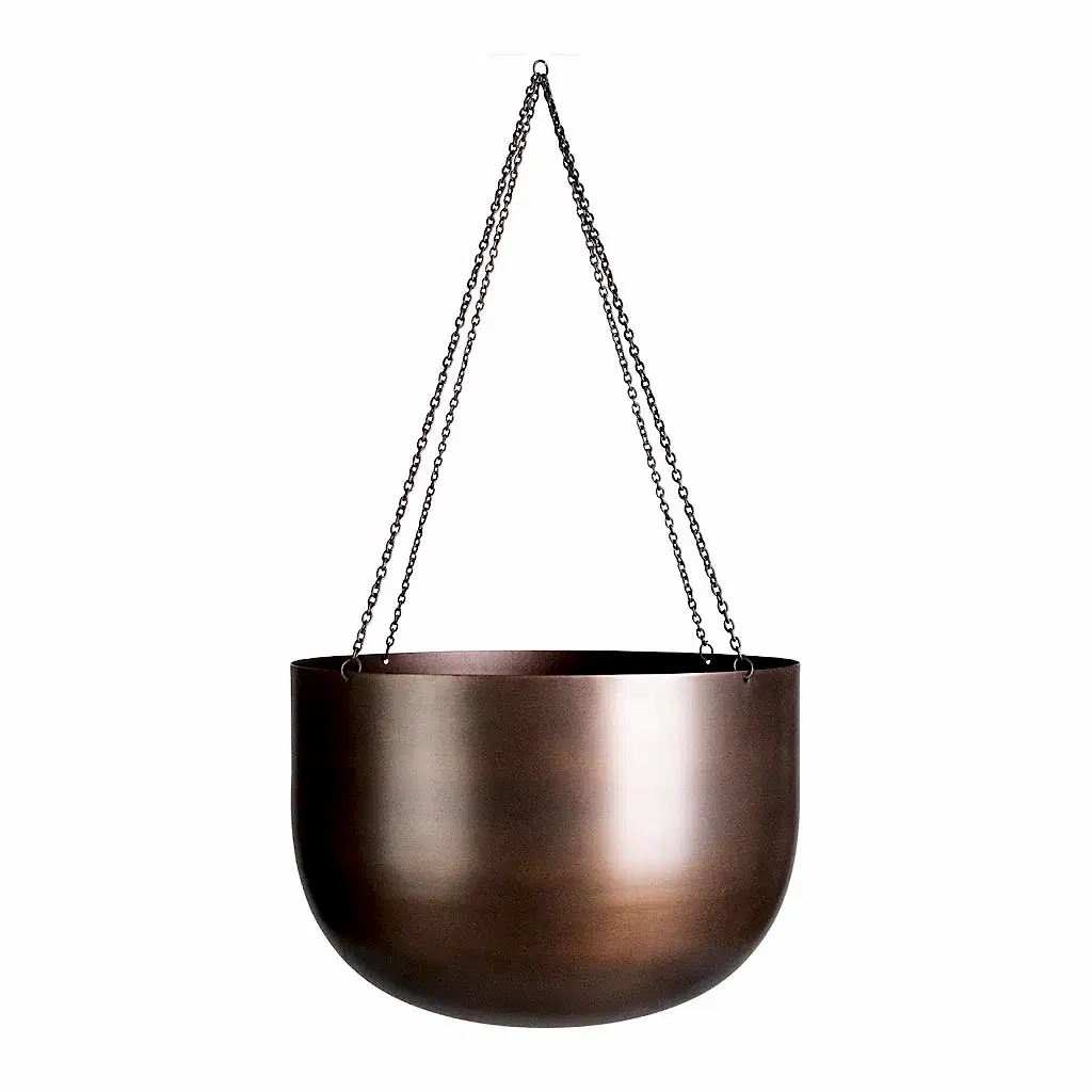 Mayfair Hanging Plant Pot - Mocha