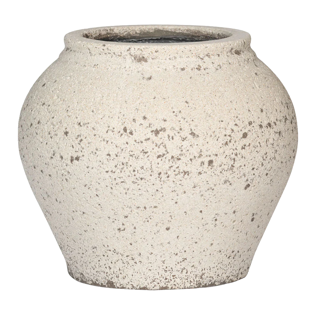 Zeus Mediterranean Planter - Chalk White