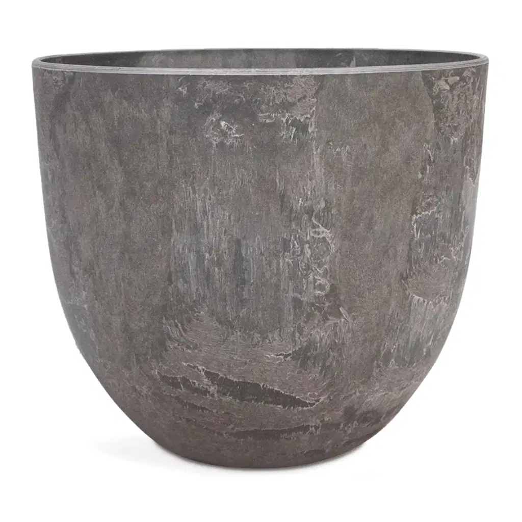 Bola Artstone Plant Pot - Grey - 