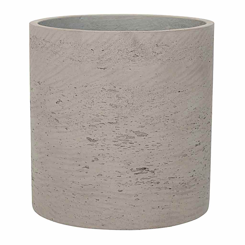 Puk Plant Pot - Grey Washed 25cm