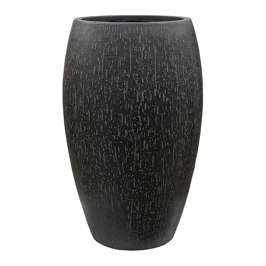 Raindrop Tall Balloon Planter - Anthracite 37cm